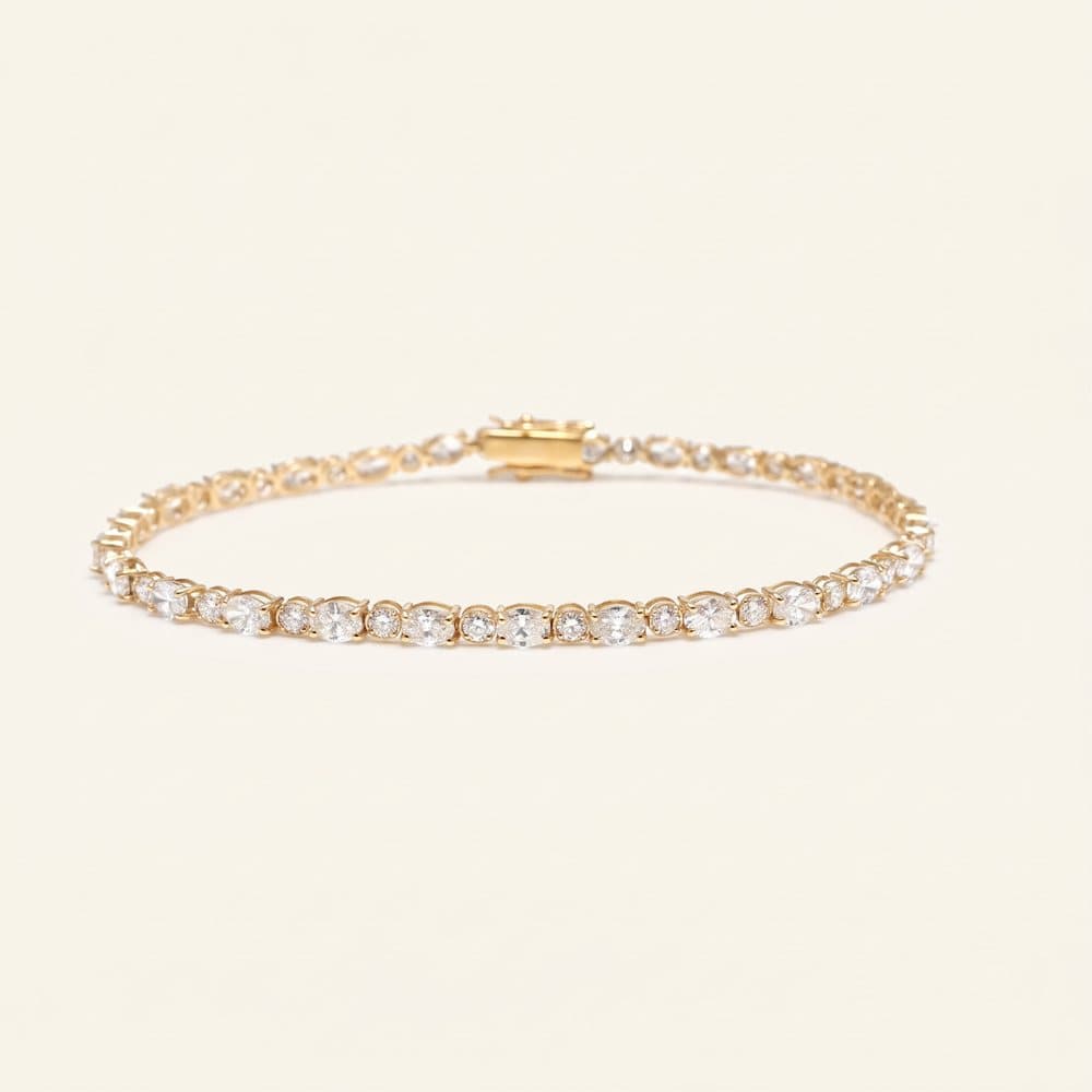 Lab Grown Diamond Tennis Bracelet